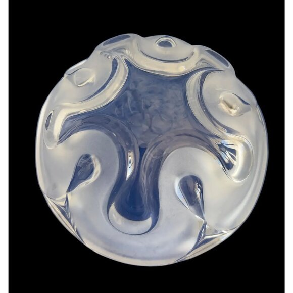 Mikasa Royal Symphony Frosted Swirl Bowl is 6.5"D x 3"H - Picture 6 of 7